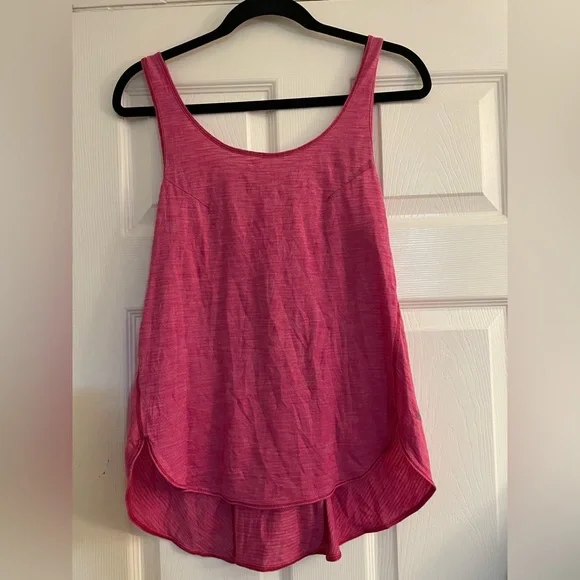Lululemon Pink Tank Top (see pics for measurements) fits like a medium - Picture 2 of 7